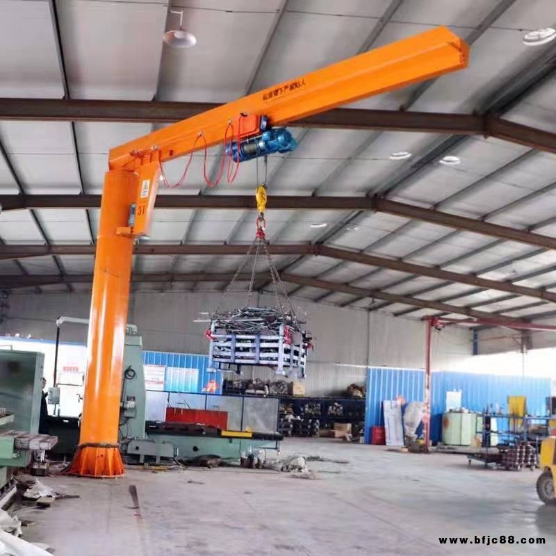 創新廠家直銷  電動柱式懸臂吊 定柱懸臂吊機  360度電動旋轉 電動單臂吊
