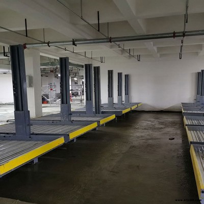 四川省遂寧機械車庫租賃 雙柱立體停車位租賃 三臺兩柱式機械停車設備租賃 萊貝機械停車價格 PPY機械立體車庫售后
