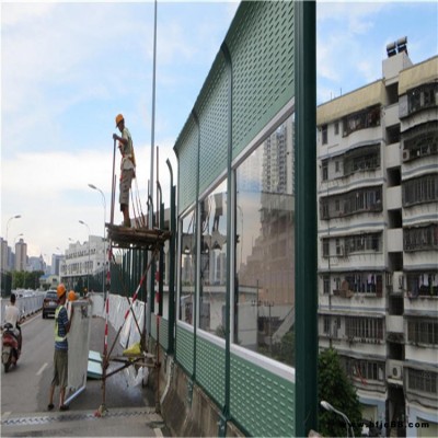 潤(rùn)光聲屏障交通噪聲隔音屏障 聲屏障 鐵路工廠小區(qū)隔音降噪聲屏障 安全防護(hù) 鍍鋅板鋁板聲屏障