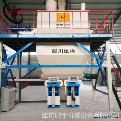 輕質抹灰石膏生產線 石膏抹灰砂漿設備 石膏砂漿生產設備 明宇 MY