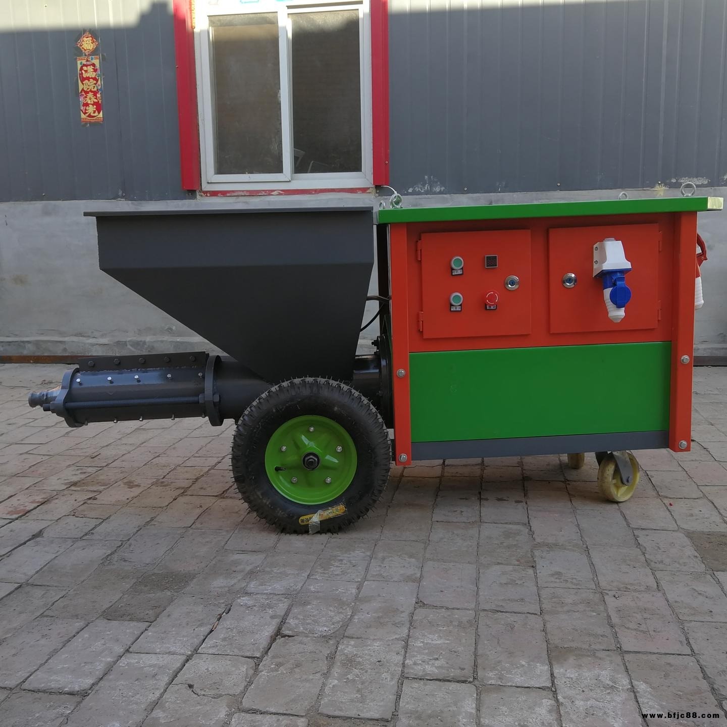 驕馬全自動石膏噴漿機(jī) 真石漆快速粉墻機(jī) 抹灰機(jī)設(shè)備 快速砂漿噴涂機(jī) JM-711德式砂漿噴涂機(jī) 廠家直銷