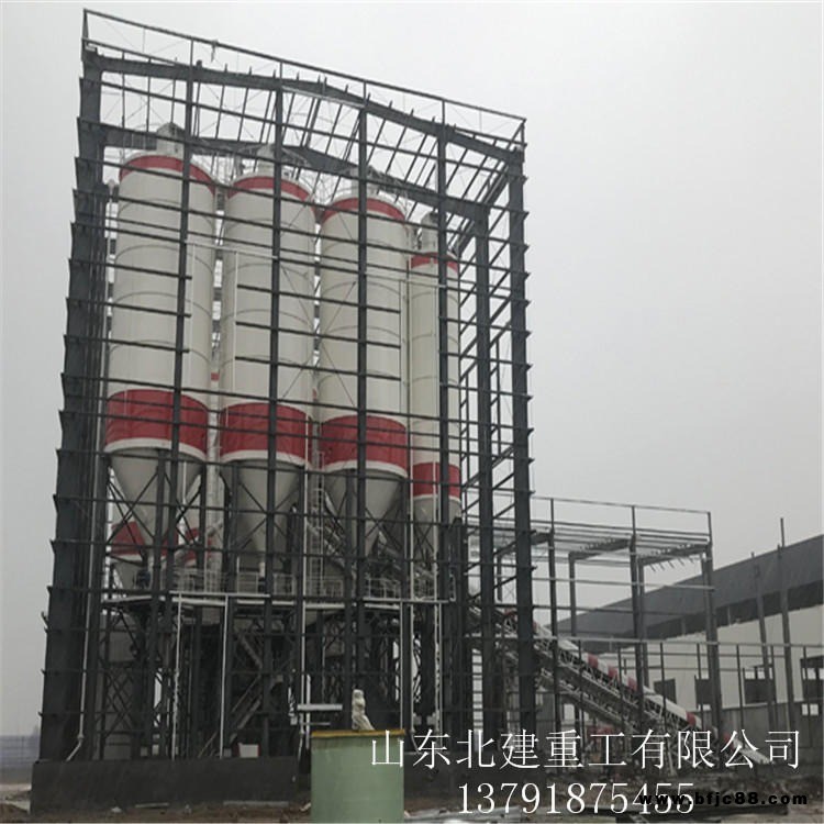 干粉砂漿攪拌站 定做 北建 輕質(zhì)抹灰石膏生產(chǎn)線 石膏砂漿設備