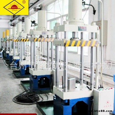 嘉通液壓科技廠家XSY2-63T四柱液壓機(jī)帶下頂缸 四柱壓力機(jī)