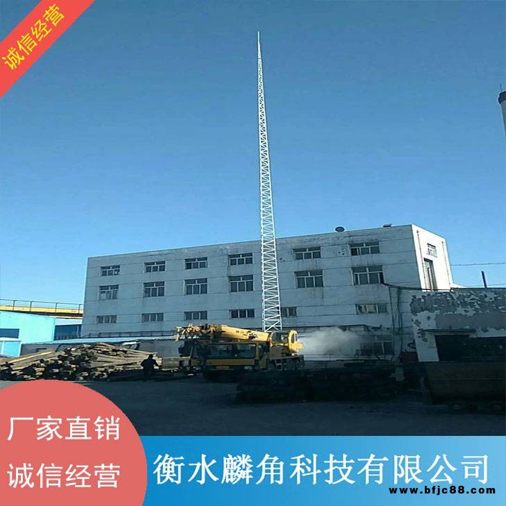麟角科技 四柱角鋼 三柱圓鋼 單管 避雷塔 避雷針?biāo)F源頭生產(chǎn)商