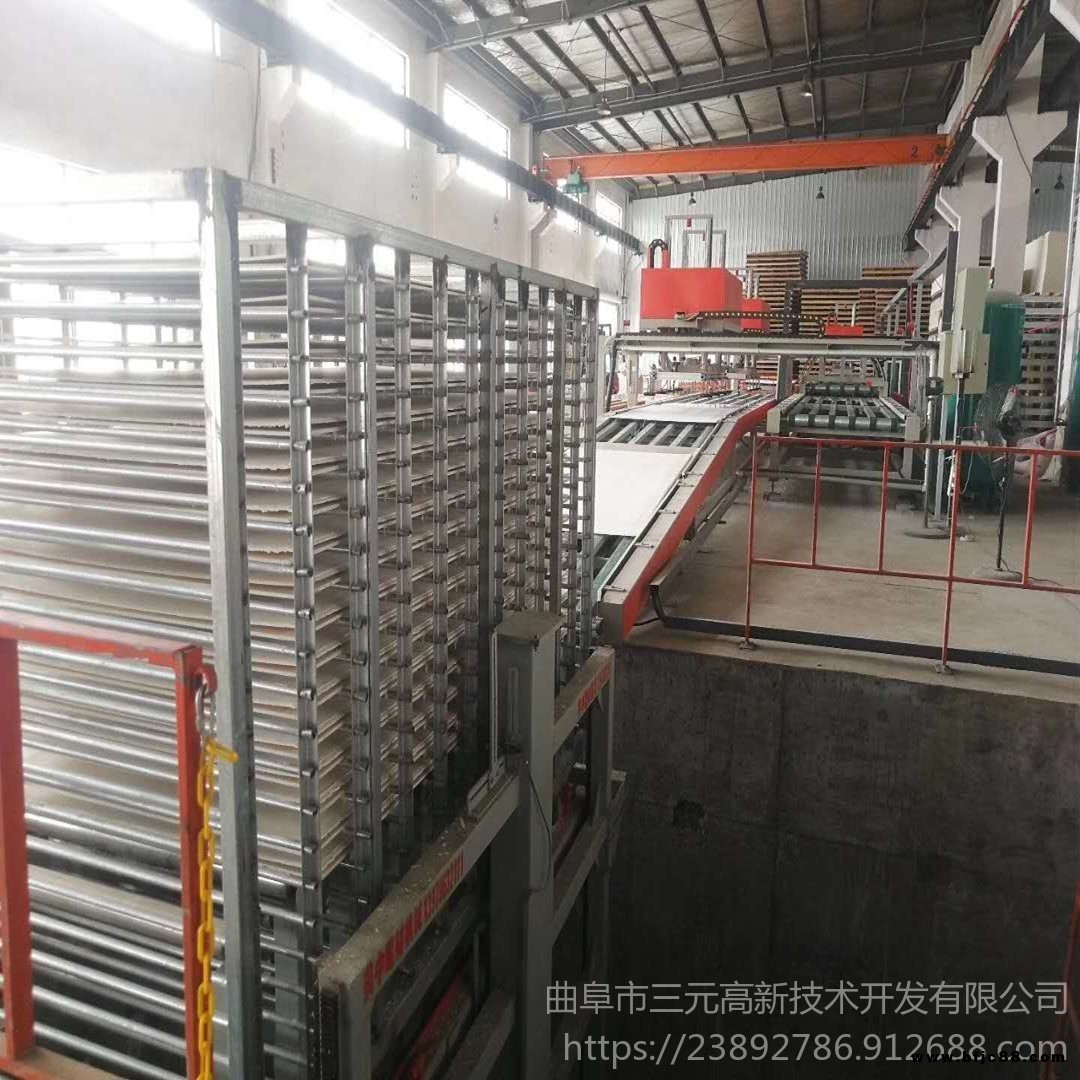 玻化微珠外墻保溫板生產(chǎn)線 勻質(zhì)保溫板設備 勻質(zhì)板制板機 自動計量碼垛