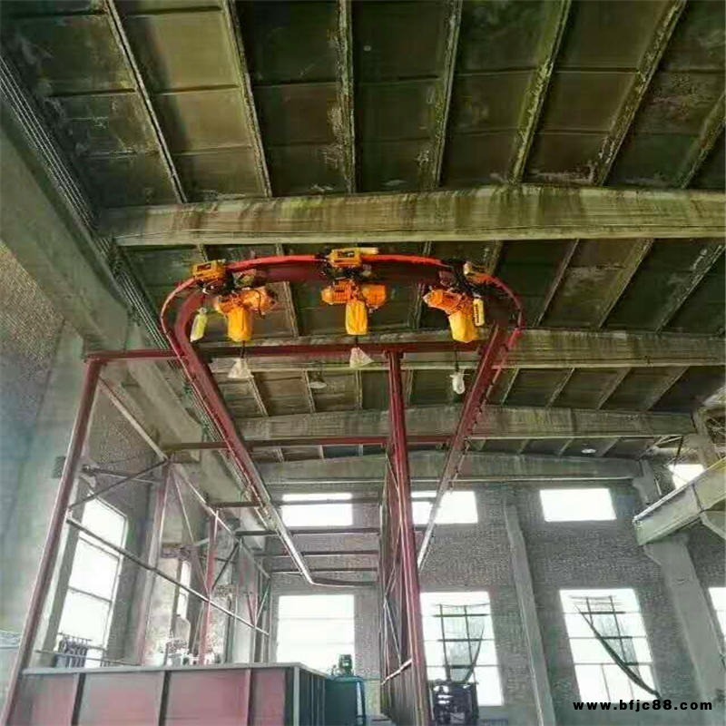 華宸供應(yīng) 定做 圓形工字鋼跑道  環(huán)形軌道  環(huán)形電動葫蘆