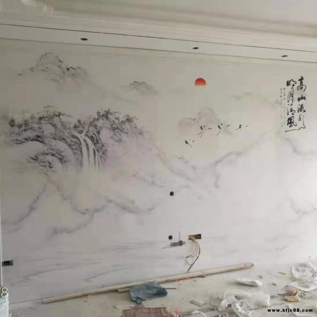 河北高溫崗石滲墨機   萬恒大理石轉印機  人造石轉印機廠家直銷