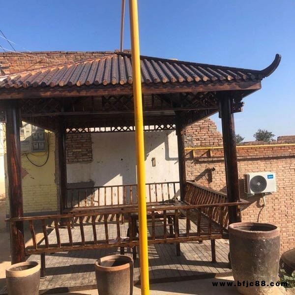 石雕晚霞紅涼亭 公園石亭 廣場校園涼亭戶 外庭院大理石六角涼亭 畢勝木業
