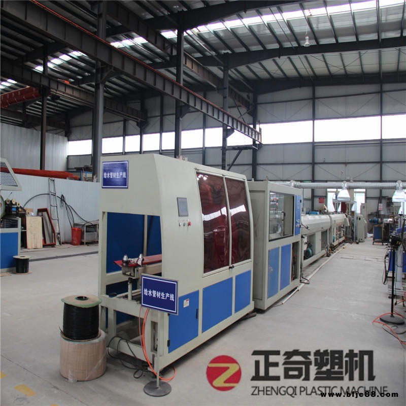 正奇塑機ZQSJ-HDPE 直供  高速pe管生產線    PE給水管生產設備