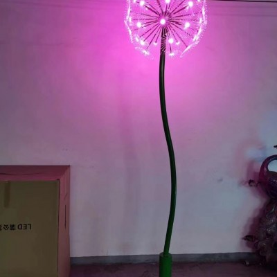 大型蒲公英燈戶外蒲公英景觀燈裝置布置銘星廠家位于國際燈飾生產(chǎn)基地橫欄鎮(zhèn)源頭生產(chǎn)工廠