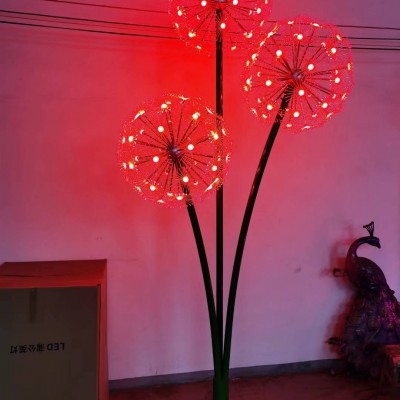 戶外蒲公英景觀燈廠家蒲公英造型燈銘星廠家訂做LED蒲公英燈一條龍服務(wù)