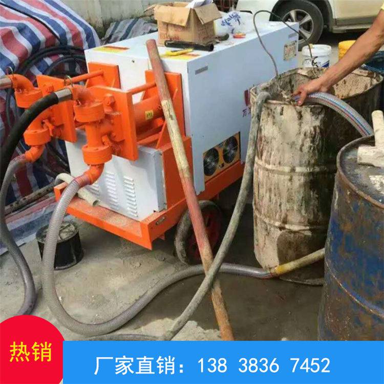 商丘氣動雙液注漿泵單雙缸活塞注漿泵雙液注漿泵使用方法