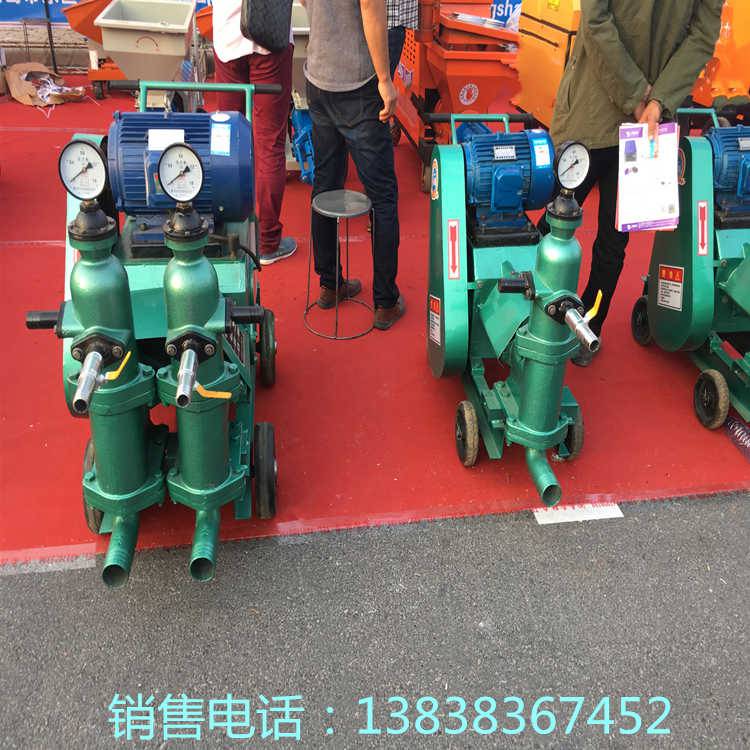 煙臺氣動注漿泵廠家HJB-2型擠壓式注漿泵哪里有賣雙液注漿泵新行情