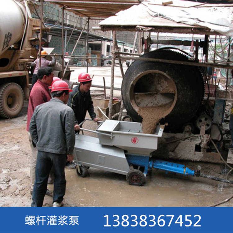 菏澤安全防爆氣動注漿泵耐磨擠壓式注漿泵液壓砂漿泵廠家