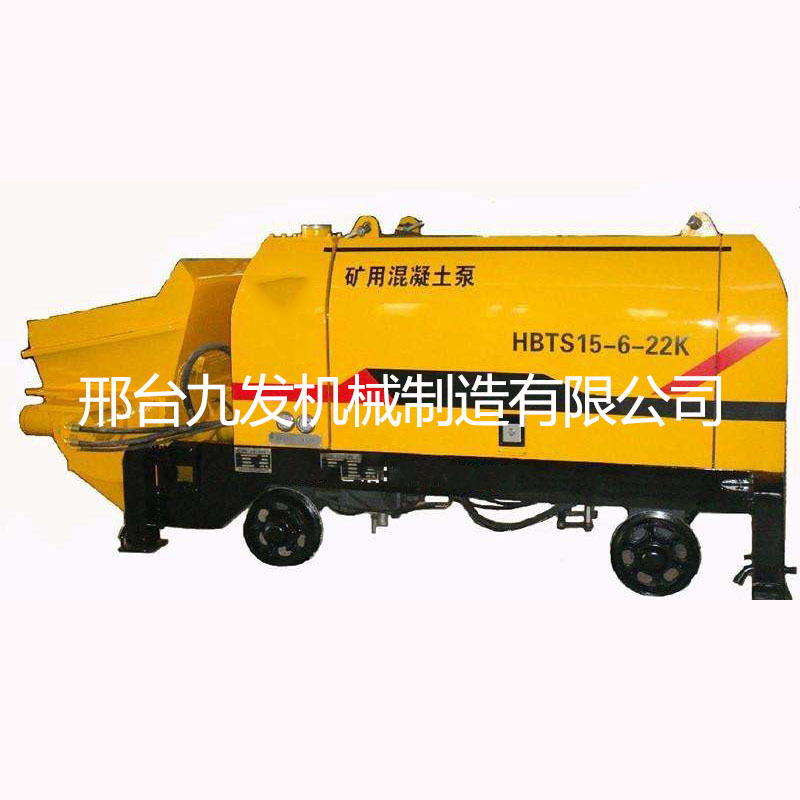 二次構造柱泵混凝土輸送泵樓房砂漿上料機 小型細石注漿泵灌漿機示例圖7