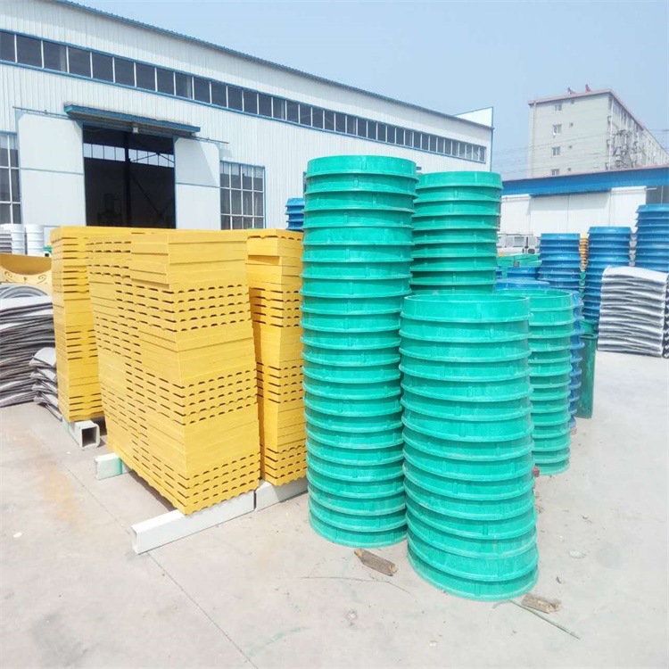 廠家直銷(xiāo)玻璃鋼格柵蓋板防滑格柵定制示例圖4