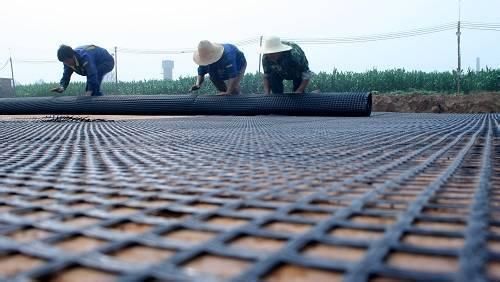 單向拉伸土工格柵 廠家直銷 擋土墻用 單向聚丙烯土工格柵示例圖17