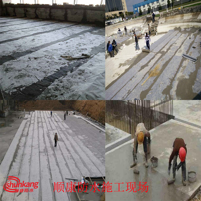廠家直銷 300g企標 丙綸復合防水卷材 屋面專用防水卷材示例圖16
