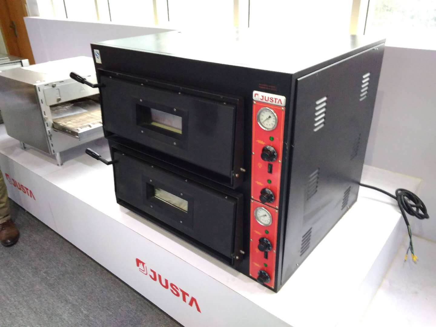 佳斯特EP-2雙層磚底電披薩爐商用電比薩爐烤爐JUSTA烘焙設備烤箱示例圖24