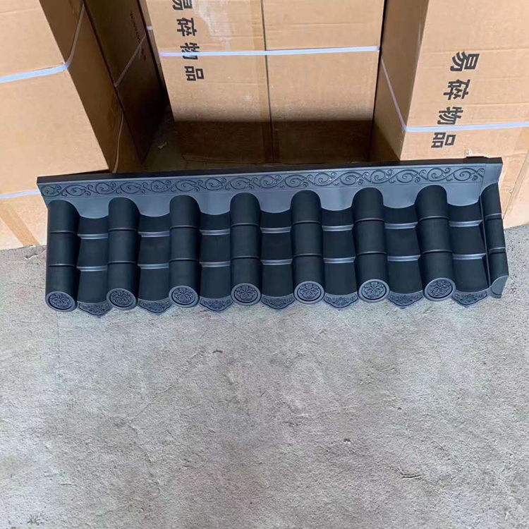 寶應樹脂屋檐裝飾一體瓦優惠價格  鼎崇可延伸仿古一體瓦優惠價格