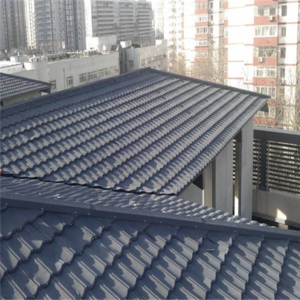 山東煙臺龍口 金屬瓦 隔熱降噪瓦 坡屋面用瓦廠家