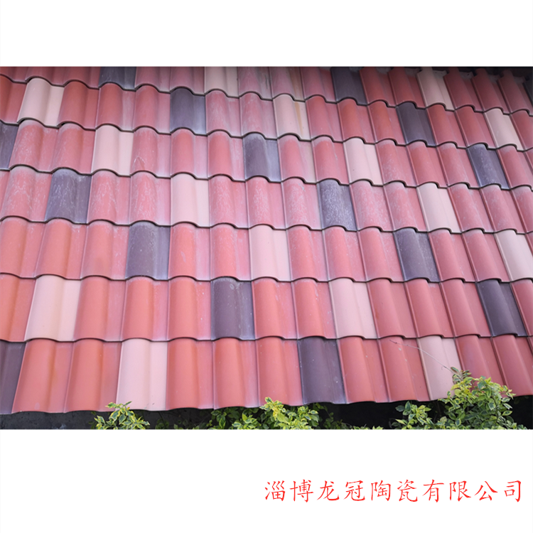山東全瓷瓦廠家240*280波形瓦20*20墻頭瓦規格齊全價格低廉