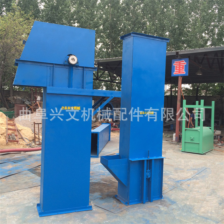 自動化垂直送糧機 帶式料斗提升機 裝車皮帶輸送機10示例圖44