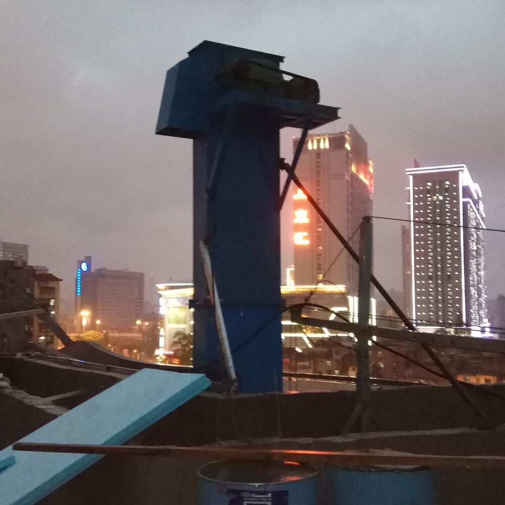 自動化垂直送糧機 帶式料斗提升機 裝車皮帶輸送機10示例圖47