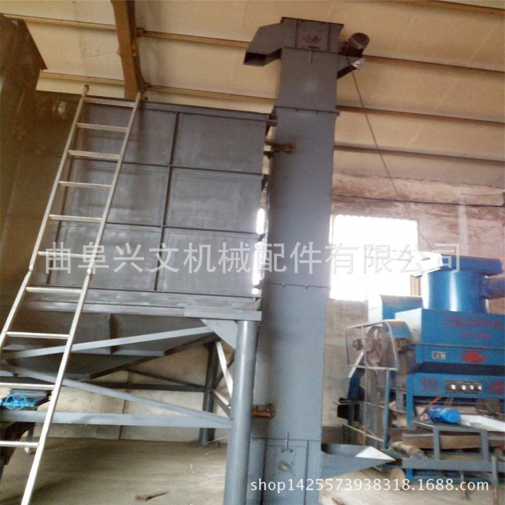 自動化垂直送糧機 帶式料斗提升機 裝車皮帶輸送機10示例圖31