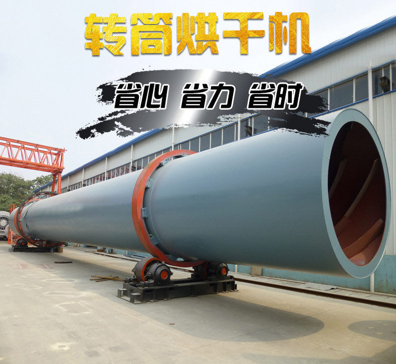回轉滾筒干燥機 高效節能砂石礦用烘干設備 大型水泥烘干機示例圖1