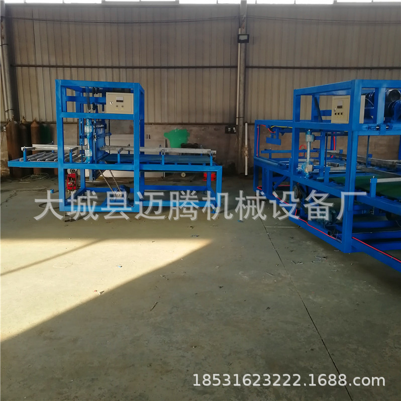 新型水泥發泡切割機水泥發泡板設備全自動1200型水泥發泡切割鋸示例圖5