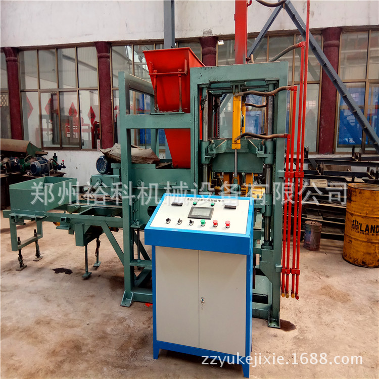 廠家直銷4-25新型水泥免燒磚設備 水泥砌塊磚機 水泥免燒制磚設備示例圖11