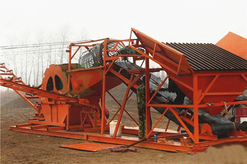 批發(fā)移動(dòng)式滾筒篩沙機(jī) 沙場專用振動(dòng)篩分機(jī) 全自動(dòng)砂石分離設(shè)備示例圖9