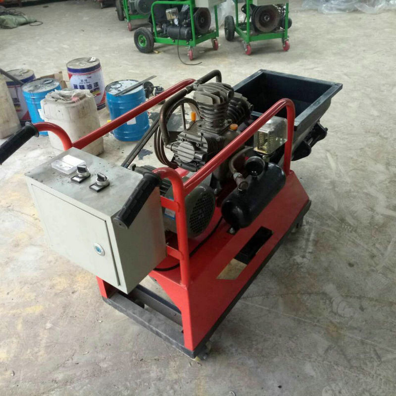 生產(chǎn)多功能外墻水泥砂漿噴涂機  全自動抹墻機小型膩子粉噴涂機示例圖126