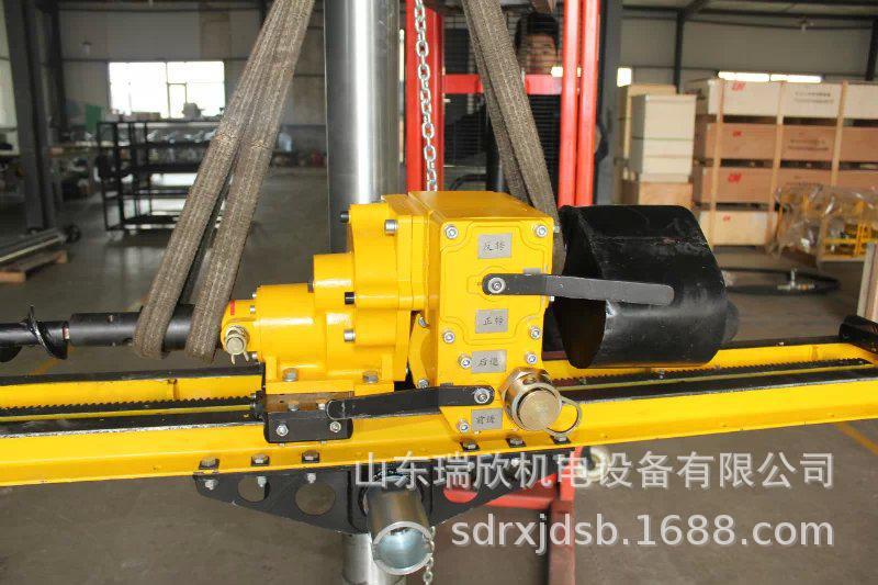 架柱式液壓回轉(zhuǎn)鉆機(jī)廠家低價(jià)促銷ZYJ400/280煤層注水孔架柱式鉆機(jī)示例圖12
