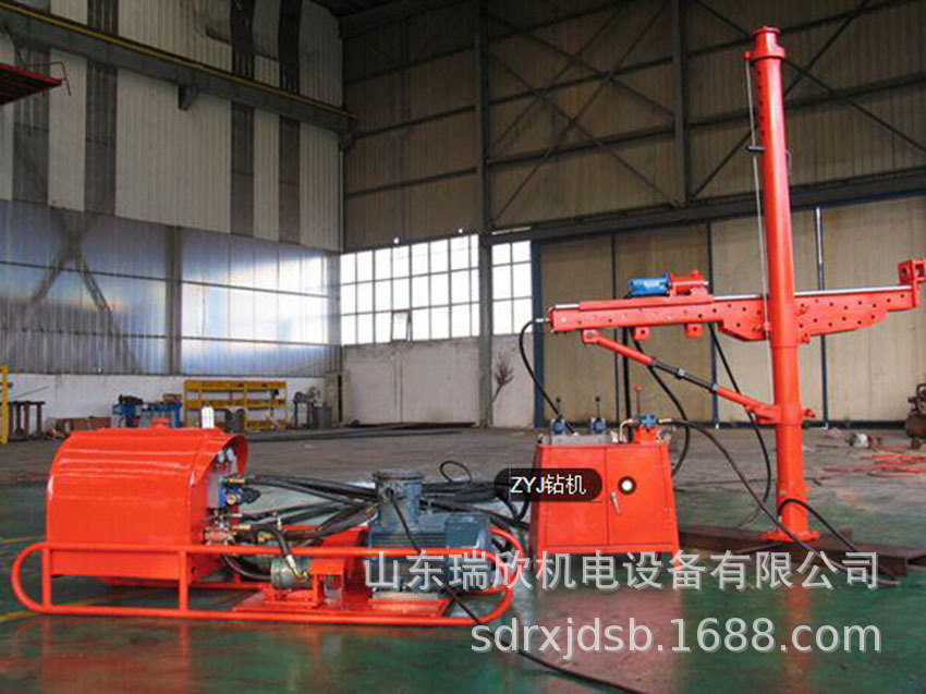 架柱式液壓回轉(zhuǎn)鉆機(jī)廠家低價(jià)促銷ZYJ400/280煤層注水孔架柱式鉆機(jī)示例圖8