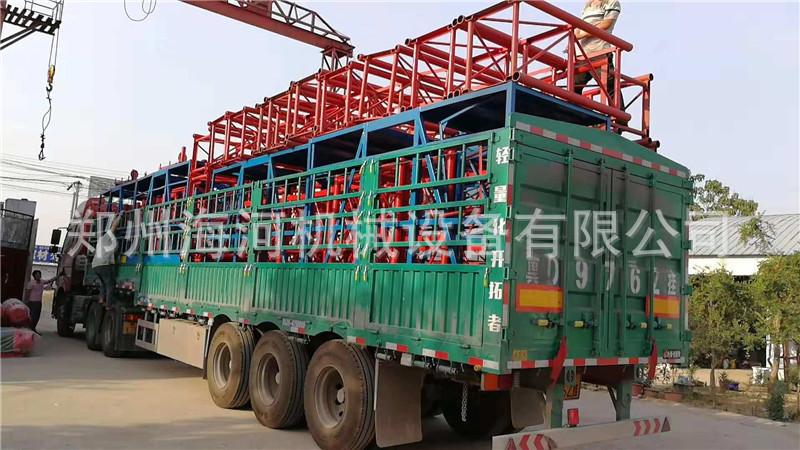 一柱一梯/一柱兩梯工地貨物升降機 蓋房專用物料提升機貨梯全國用示例圖20