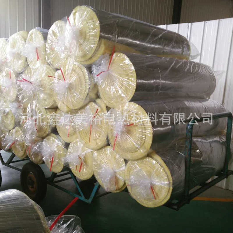 防火隔熱玻璃棉卷氈 耐高溫管道設備保溫板 養殖大棚保溫材料示例圖126