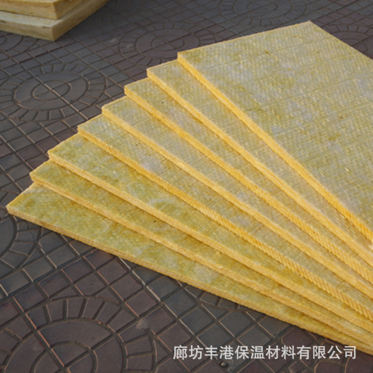 超細玻璃棉板 A級防火隔熱保溫板 保溫卷氈示例圖3